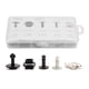 thumbnail image 5 of Kit de herrajes para tuercas y Clips para protección de motor de coche, 60 uds., 5 of 9