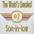 thumbnail image 3 of CafePress - Number 1 Son In Law Light T Shirt - Men's Classic Graphic T-Shirt, 3 of 4