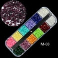 thumbnail image 5 of Joernso Mixed Nail Art Tips DIY Rhinestone Decor Rivet Round Ball Beauty Manicure Tool, 5 of 8