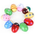 thumbnail image 4 of Percussion Musical Instrument Toy, Lovely Fun Lightweight Maracas Egg Interactive Animinal Shape  For Home Kindergartens School, 4 of 8
