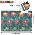 thumbnail image 3 of FORMRS A4 Clipboard Folder with Pen Holder Horizontal Foldable School Office Binder, Art Water Lilies Pattern, 3 of 9
