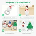 thumbnail image 3 of Gymnture christmas 2 Christmas Bottle Openers Xmas Tree Snowman Wine Beer Party Favors for Home Bar, 3 of 11