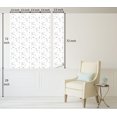 thumbnail image 6 of Ambesonne Muted Colors Peel & Stick Wallpaper for Home, Ornaments Night Stars, 13"x72", Grey and Pale Taupe, 6 of 6