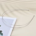 thumbnail image 6 of Unique Bargains 1 Pc Simple Double Row Headbands for Women Silver Tone, 6 of 6