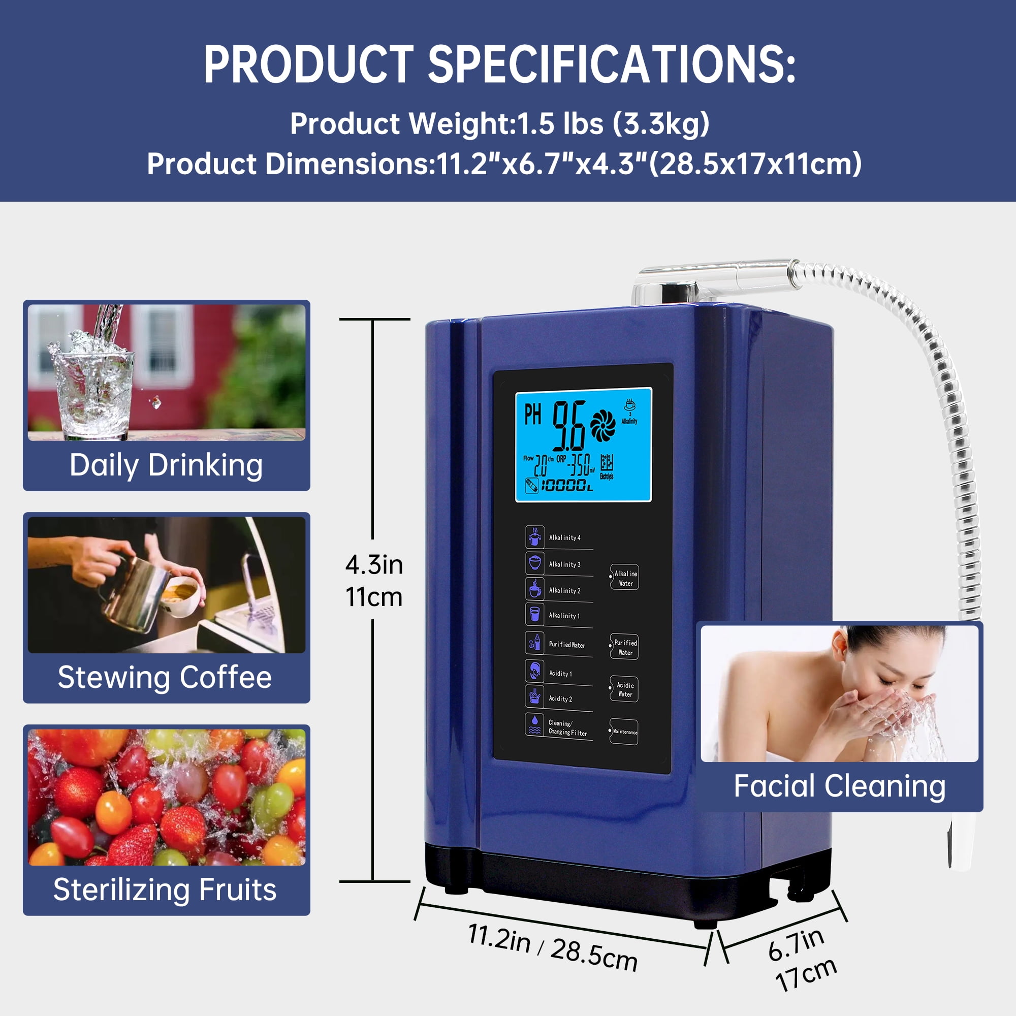 Multifunctional Alkaline Water Machine