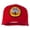 Red, variant on Iowa State Patched Mesh Cap - Royal OSFM