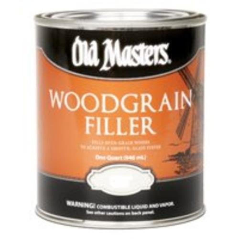 Woodgrain Filler Natural Tone Quart Fills OpenGrain Woods, Designed to