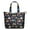 Black-21, variant on Outer Space Weekender Bag - Large Capacity Carry-On Tote with Reinforced Handles, Nebula & Alien Print for Women
