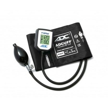 Adc Sphygmomanometer - ADC 7002-11ABK DIAGNOSTIX E-Sphyg Aneroid Adult Blk Sphygmomanometer