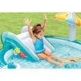 thumbnail image 2 of TOYTEXX Kids Inflatable Gator Kiddie Pool with Slide, Sprinkler & Floatie, 200 x 170 x 84 cm, 2 of 5