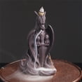 thumbnail image 3 of Incense Cone Holder Creative Handmade Tea House Yoga Room Backflow Incense Burner for Gift, 3 of 8