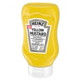 Heinz 100 Natural Yellow Mustard, 8 oz Bottle