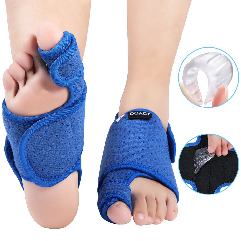 CHICIRIS Bunion Hallux Valgus Corrector Orthopedic Bunion Corrector Big Toe Bunion Straightener Compress Foot Pain Relief Support Brace with Gel Foot Arch Pads