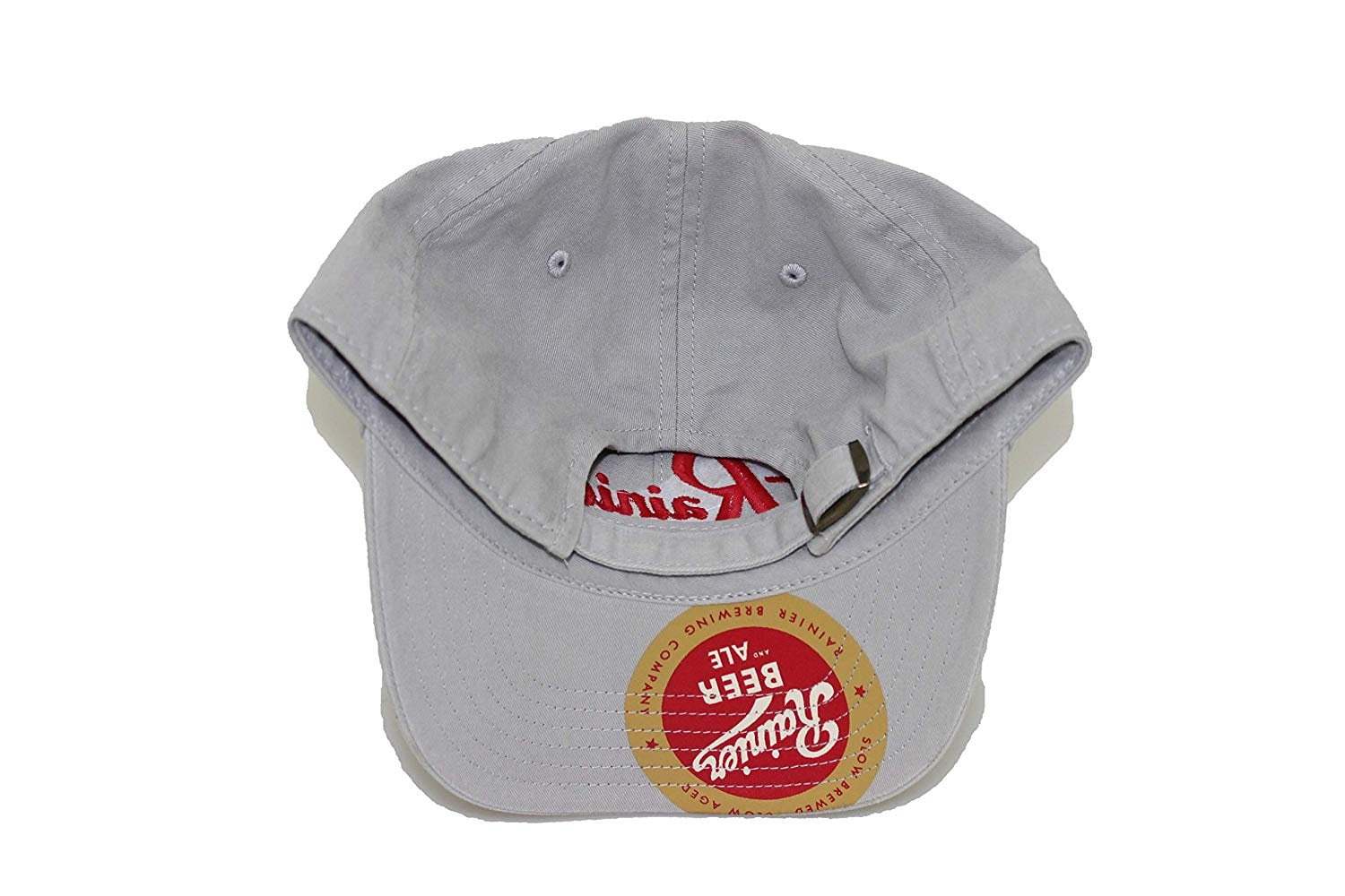 Rainer Beer Grey Adjustable Strapback Hat Grey