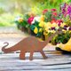 thumbnail image 1 of XWSHYW Flores Artificiales Estaca de Metal con Silueta de Dinosaurio para Jardín, Decoración de Exteriores, Jurass, 1 of 3