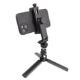 thumbnail image 5 of 1. Rotating Phone Mount with Cold Shoe for DSLR Cameras, Adjustable Clamp for Smartphones & Live Streaming, 5 of 8