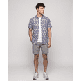 thumbnail image 4 of Visive Mens Big And Tall Short Sleeve Button Shirt, Printed Pineapple Shirts, 4 of 4