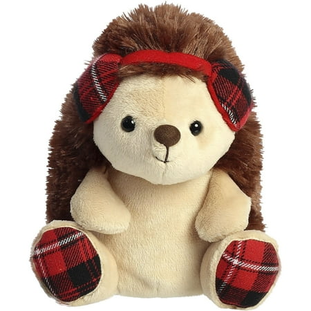 7" Tartan Critter Hedgehog Plush (each)