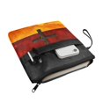 thumbnail image 3 of HELLHERO Book Storage Book Pouch Fabric Cloth with Zipper 11.4 x 8.7 inch 1 Pc Cross Design, 3 of 8