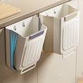 thumbnail image 4 of Bote de basura plegable de cocina montado en la pared hogar cocina armario de residuos, 4 of 10