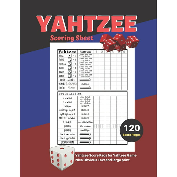yahtzee scoring sheet v21 yahtzee score pads for yahtzee game nice
