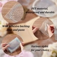 thumbnail image 4 of 32Pcs Transparent Lace Stickers 4-Style Scrapbook Decorative Frame Stickers PET Decorative Laser Vintage Stickers, 4 of 8