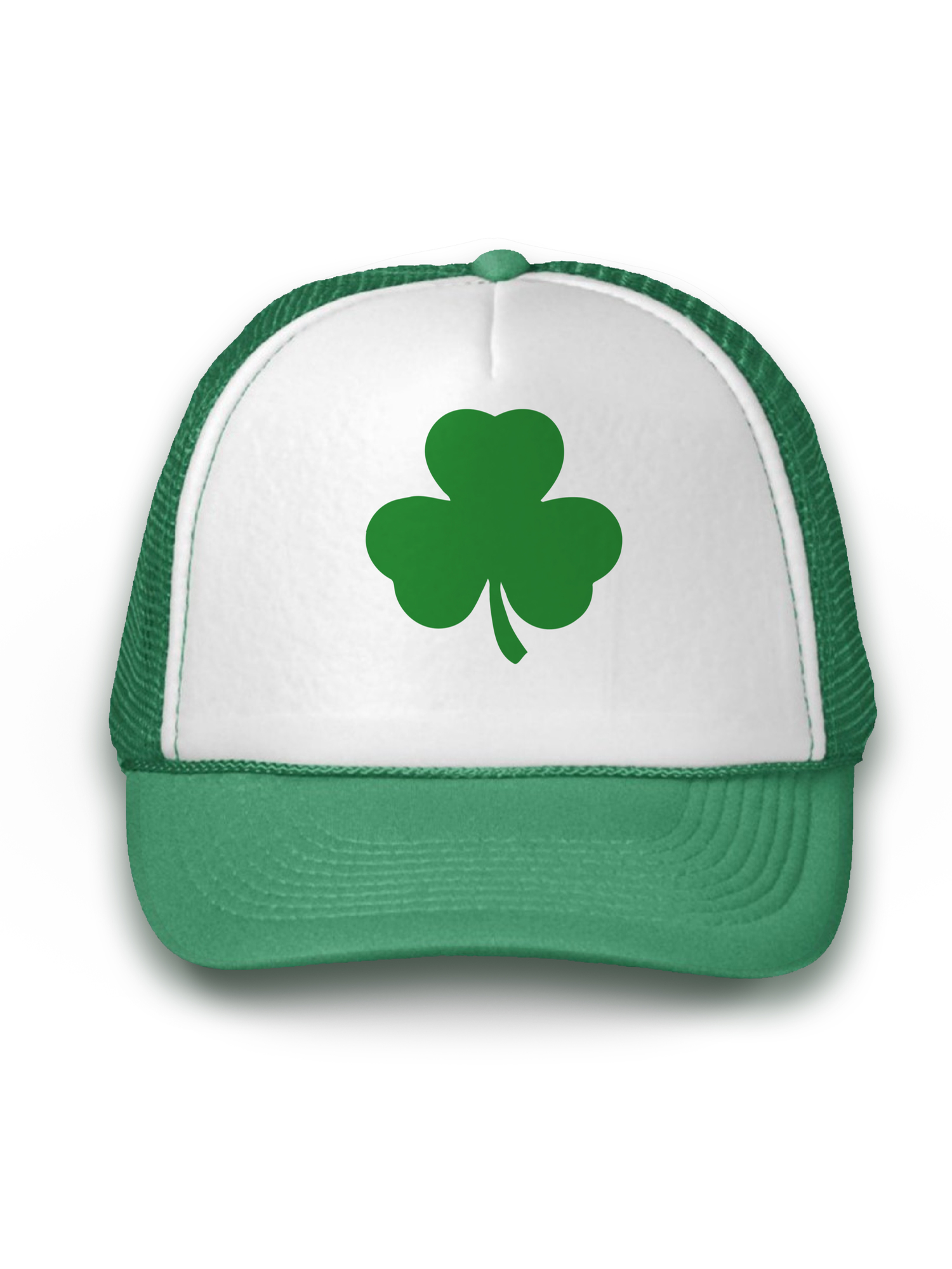 Awkward Styles St. Paddy's Day Trucker Hats for St. Patrick's Day Celebration Vintage Style Retro Mesh Cap Gift St. Patrick Top Hat Green Hat Gift for Him Gift for Her St. Patrick's Day Accessories - image 1 of 6
