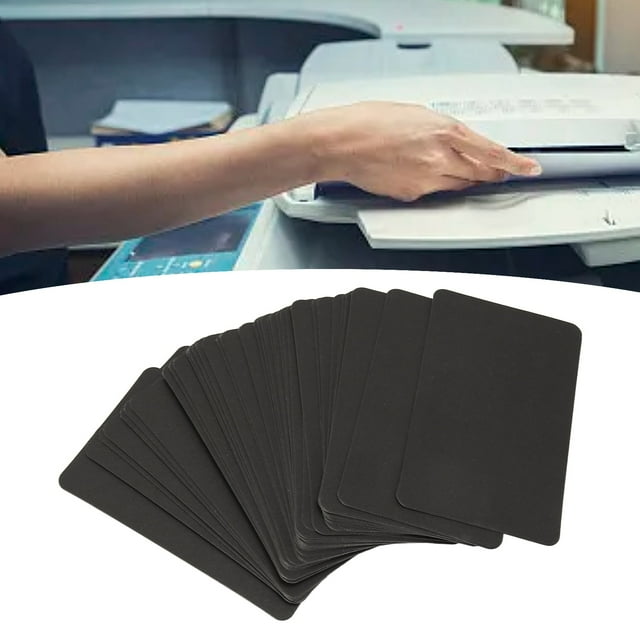 100Pcs Craft Words Cards Paper, Thick DIY White Blank Post Cards For Postcards Party Invitations Greeting Cards