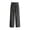 09#Dark Gray, variant on Men's Cotton Linen Pants Casual Lightweight Drawstring Beach Summer Pant Solid Color Elastic Waistband Loose Fit Straight Leg Summer Beach Linen Dress Trousers Light Blue L
