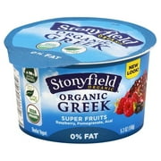 Stonyfield Sf Greek 0% 5.3oz Super Fruits