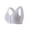 Purple, variant on Lixiuxyad Women's Thin Seamless Vest Soft Support Plus Chest Small Half Fixed Cup Breathable Bra,Bras for Women Beige 100B