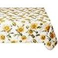 thumbnail image 3 of Violet Linen Nappe Classique Euro Tournesol Grand Design Tournesols, Multi, 60 Pouces x 120 Pouces, 3 of 4