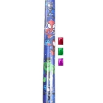 Spiderman Christmas Wrapping Paper 1 Roll 50 Sq Ft, Blue Jumbo Gift Wrap with Cut Lines for Birthday Baby Shower Holiday Thanksgiving Halloween Presents w/ Bonus Snoep in Beperkte Oplage