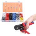 thumbnail image 1 of Crimp Tool Set 1200Pcs Wire End Ferrules 1Pc Crimping Pliers Industrial Connector, 1 of 14