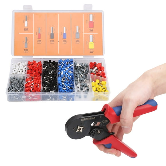 Wire End Ferrules,Crimp Tool Set 1200Pcs Crimping Tool Kit Crimping Pliers Innovative Solution