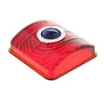 thumbnail image 4 of 1951-1952 Chevy Blue Dot Tail Light Lens, Red Glass, 4 of 8