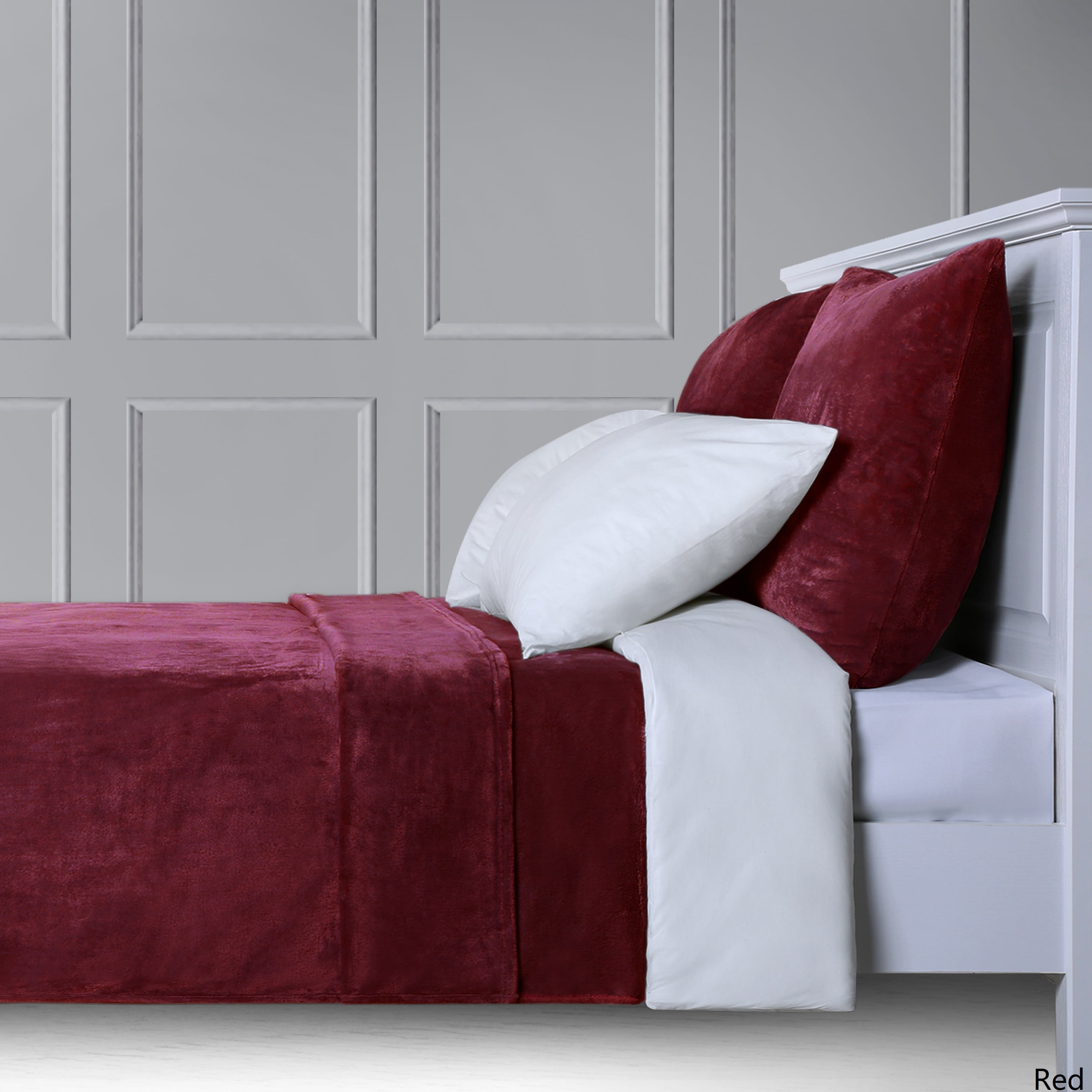 Super Soft and Light Weight AntiStatic Fleece Bed Blanket (King, Queen