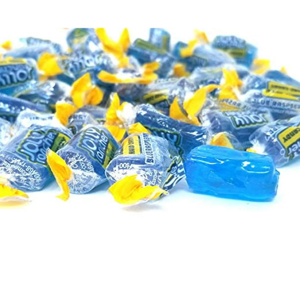 blue raspberry hard candy