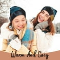 thumbnail image 4 of Lsque Moonlit Night Sky Wolf Pattern Knitted Beanie, Unisex Winter Hat, Knit Hat Winter Beanies Thick Fisherman Beanies Cuffed Plain Skull Caps, 4 of 6