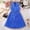 Blue, variant on Holiday Dress Tutu Birthday Girl Dress Tween Tulle Dress for Girls 11 Years