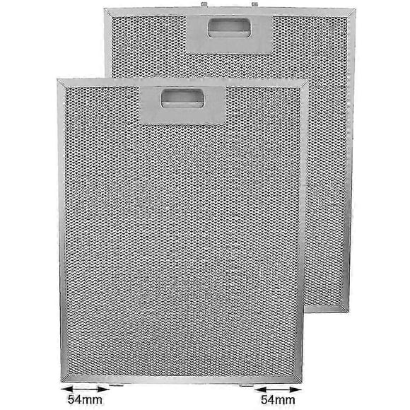 2 X Metal Mesh Filter Compatible With Cooke & Lewis Cooker Hood Vent Filters Ni2