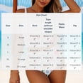 thumbnail image 3 of Guluxicc Women's Floral Printed Bikini Sets High Waisted Contrast Trim Round Neck Crop Top Bathing Suits Tankini Swimsuits Sets for Beach Summer Swimwear, 3 of 9