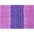 thumbnail image 1 of Ahgly Company Indoor Rectangle Oriental Purple Modern Area Rugs, 4' x 6', 1 of 4