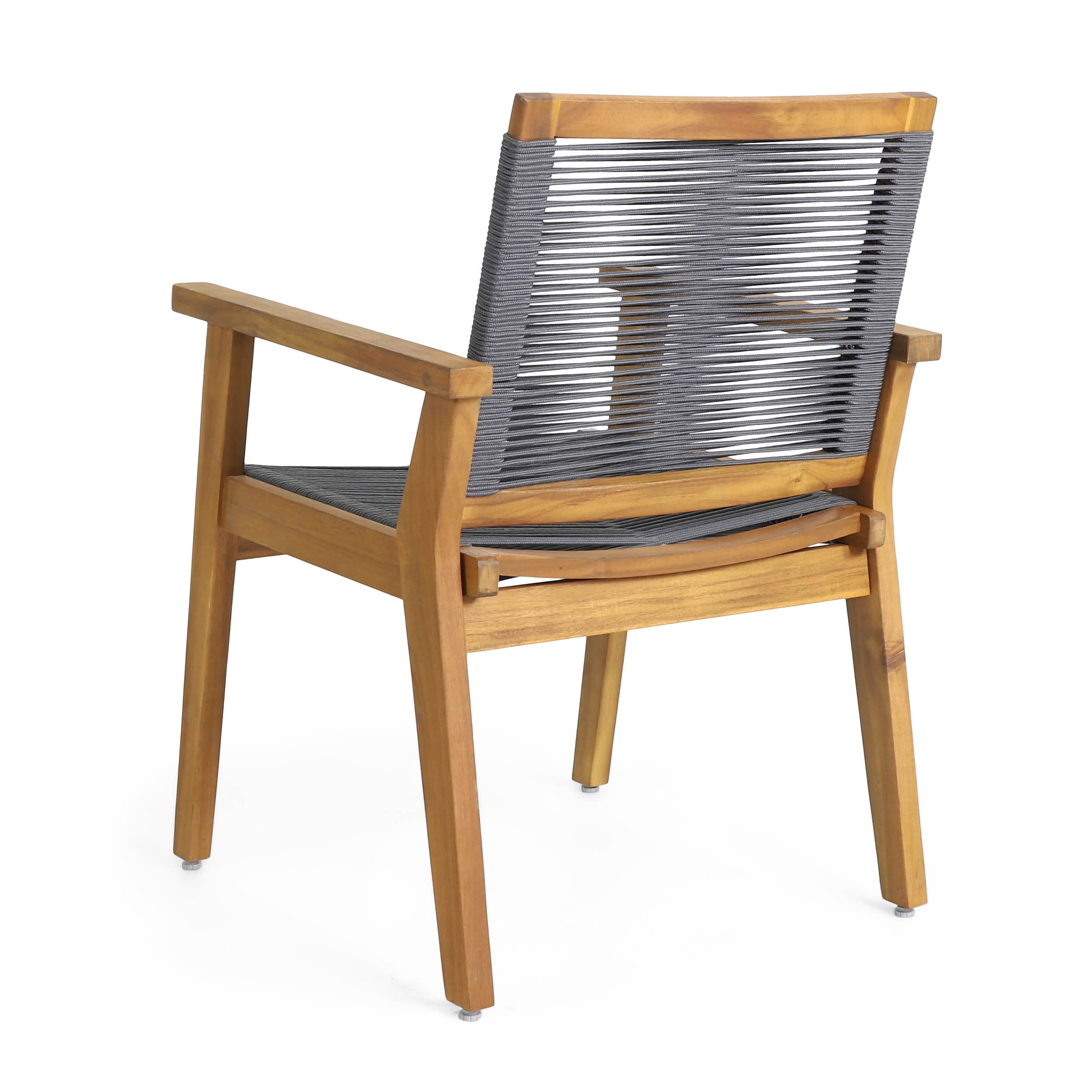 MAYEERTY 2-Piece Patio Dining Chairs with Ergonomic Design & Easy Assembly for Garden Balcony