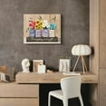 thumbnail image 4 of Flower Insprational Pictures 12x16inch Floral Living Room Canvas Birds Dining Room Wall Art Farmhouse Wall Art Hummingbird Kitchen Decor Decorations For Bedroom Motivational Wall Art Cute Paintings, 4 of 6