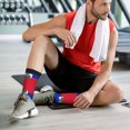 thumbnail image 6 of Mens Crew Socks Womens ?haitians Flag Workout Training Athletic Socks, 6 of 7