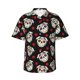 thumbnail image 1 of Fotbe PUG Camisa Hawaiana para Hombre Unisex – Camisa Casual de Verano con Botones de Manga Corta de Algodón y Lino,Medium, 1 of 7