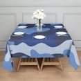thumbnail image 3 of Camouflage Square Tablecloth 42x42in(107x107cm) – Waterproof Polyester Printed Table Cover, Wrinkle Resistant & Washable for Kitchen Dining Picnic Party Decor, 3 of 6