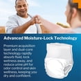 thumbnail image 5 of McKesson Extended Wear Underwear, Incontinence, Maximum Absorbency, Large, 56 Ct, 5 of 10