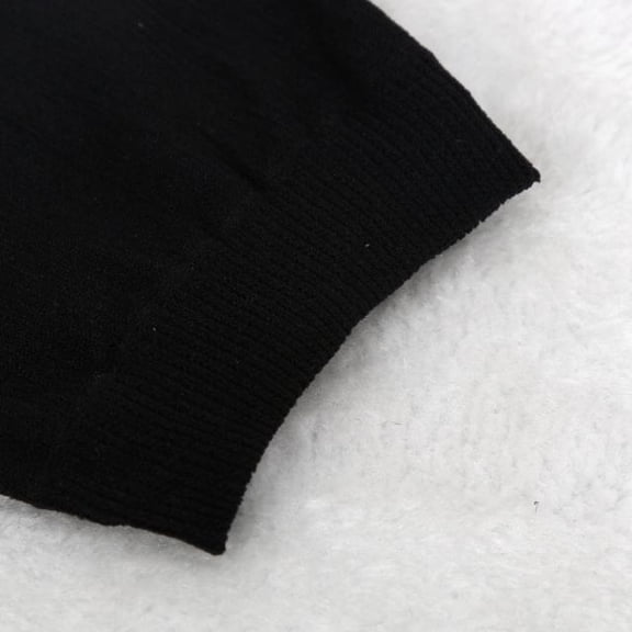 Pxiakgy socks for women 10 Pairs Bamboo Fiber Ultra-thin Elastic Silky Short Silk Stockings Men Socks Black One size
